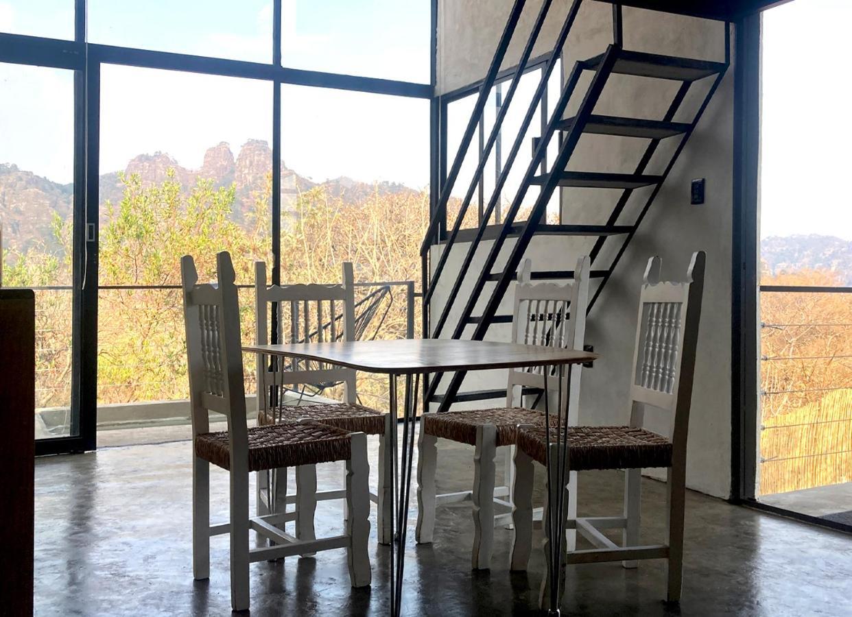 Piedra De Cobre Apart otel Tepoztlán Dış mekan fotoğraf