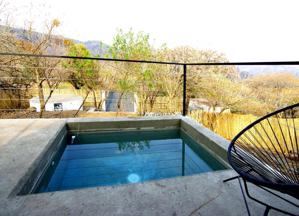 Piedra De Cobre Apart otel Tepoztlán Dış mekan fotoğraf